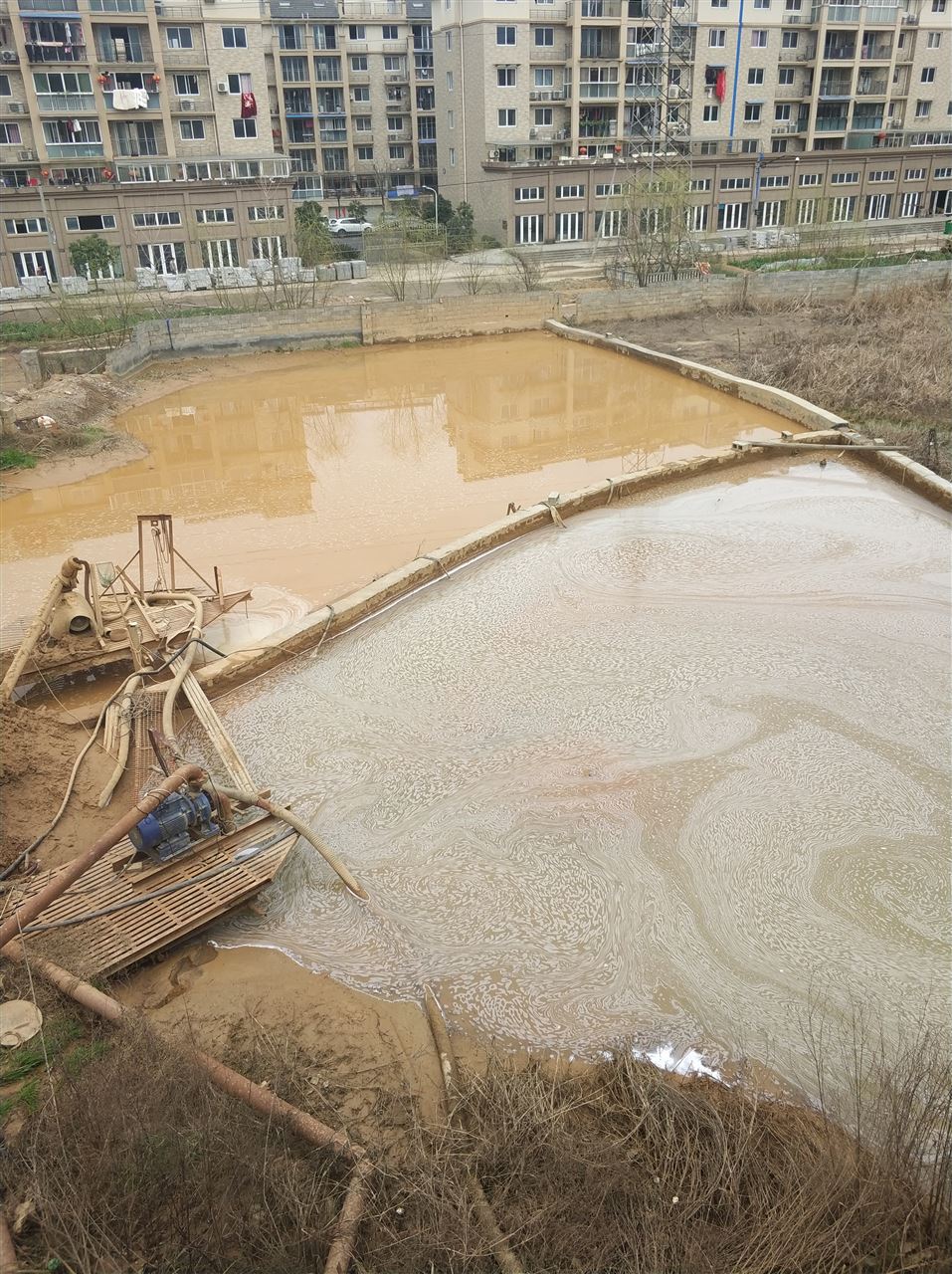 呼伦贝尔沉淀池淤泥清理-厂区废水池淤泥清淤